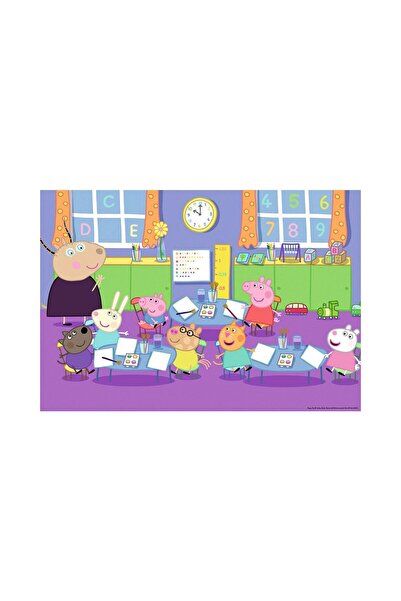 RAVENSBURGER Puzzle - Purcelusa Peppa, 2x24 piese