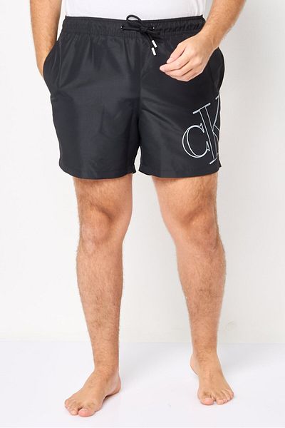 Calvin Klein Men Brand Logo Board Shorts, Black