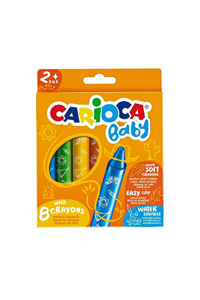CT STONES Carioca Jumbo Baby Soft Crayons 8-Piece