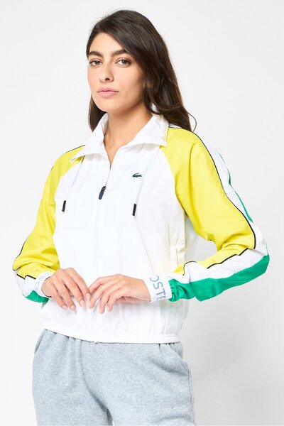 Lacoste Sport Women Sportswear Fit Windbreaker Jacket, Multicolor