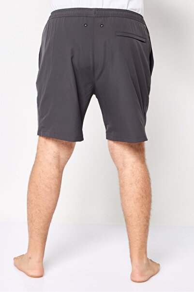 Calvin Klein Men Brand Logo Board Shorts, Dark Grey