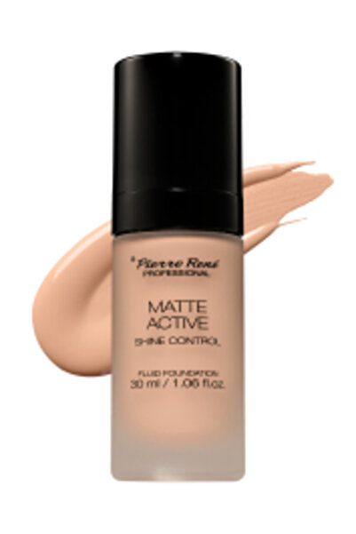 Pierre Rene MATTE ACTIVE FLUID FOUNDATION no. 06 WARM IVORY