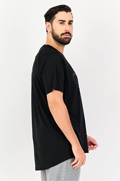 Ellesse Men Sportswear Fit Short Sleeves Training T-shirt, Black