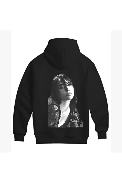 MAGORS سويت شيرت بقلنسوة عالي الجودة من القطن للجنسين من بيلي إيليش (هودي)