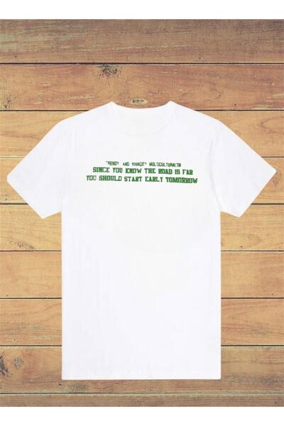 ALEMDAR STORE Comfortable unisex cotton t-shirt, modern casual design for eve...