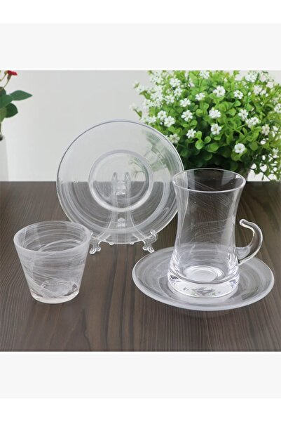 rexa طقم فناجين قهوة وشاي - 18 قطعة