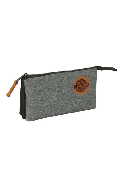 Blackfit8 Holdall Old school Black Grey 22 x 12 x 3 cm