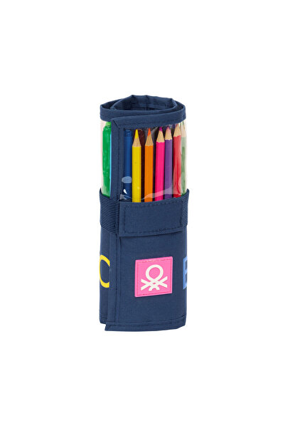 Benetton Geantă Damero Bleumarin 7 x 20 x 7 cm 27 Bucăți