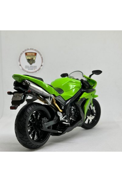 Maisto Diecast Yamaha Yzf-R1 1:12 Diecast Motorcycle Model – Metal Model & Collection Toy (Green)