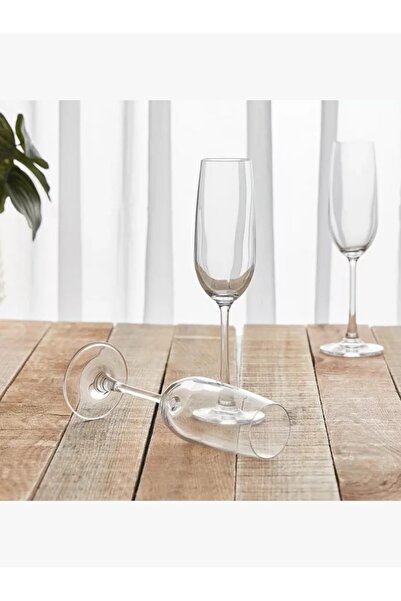 rexa طقم أكواب عصير زجاجية بقاعدة أنيقة - 3 قطع