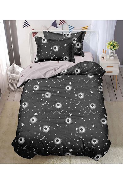 CHIRASO CHIRASO Bedding Set, 1 Person, ELASTIC Sheet 140x200cm, Duvet Cover 160x200cm, 2 Pillowcases
