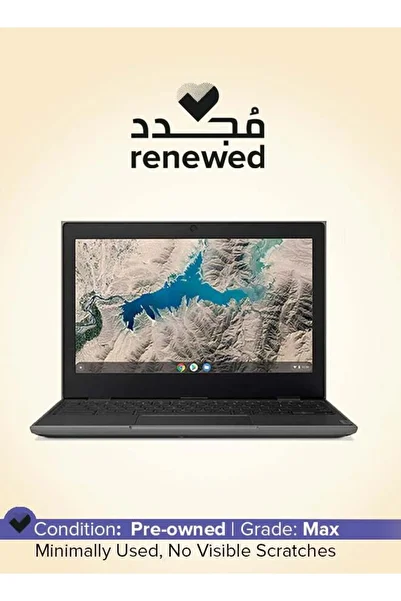 LENOVO Renewed - 100e Chromebook Laptop 11.6", AMD A4 Processor, 4GB RAM, 32GB eMMC, Radeon R4 graphics