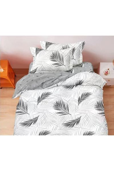 CHIRASO CHIRASO Bedding Set, 1 Person, ELASTIC Sheet 140x200cm, Duvet Cover 160x200cm, 2 Pillowcases
