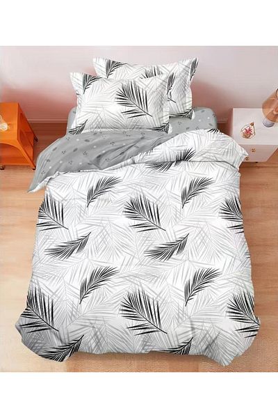 CHIRASO CHIRASO Bedding Set, 1 Person, ELASTIC Sheet 140x200cm, Duvet Cover 160x200cm, 2 Pillowcases