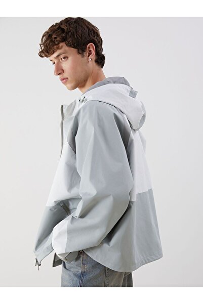 LC Waikiki Xside Comfortable Fit Hooded Men's Raincoat