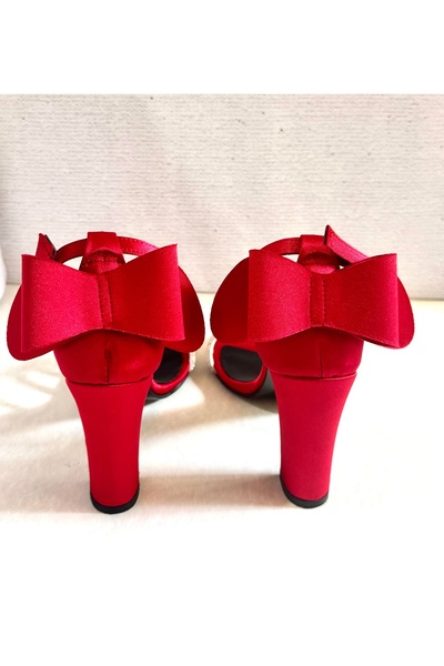 Felisya Butik Thick Heeled Evening Dress Shoes-Felisyabutik