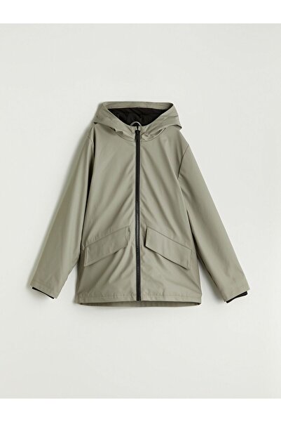 LC Waikiki Palton pentru băiat cu glugă LCW Kids