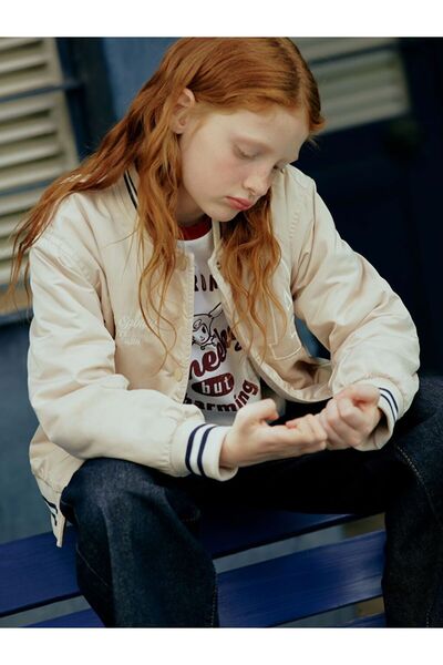 LC Waikiki LCW Kids Kız Çocuk Kolej Mont