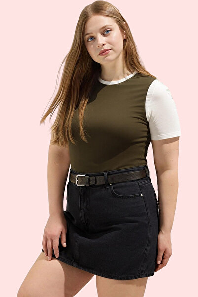 PayBuy Kadın Denim Şort Etek Yüksek Bel Geniş Paça Pamuklu Günlük Kombinler Yaz Aylarının Vazgeçilmezi