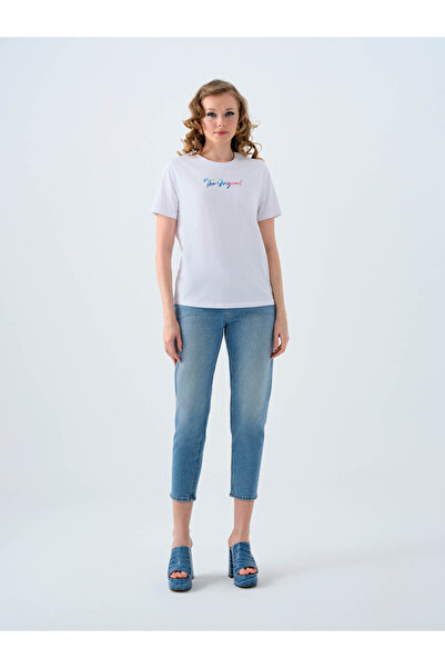 Loft Mom Blue Women's Jean Pants Lf2038773