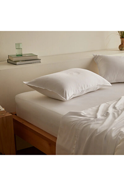 polo55.sport.1855 Pamukören White Fitted Sheet 160X200 + 30 cm – Fitted Sheet