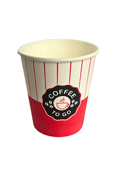 LYOBEST Set 50 pahare din carton, Coffe to Go, capacitate 4 oz