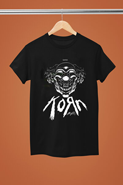 MAGORS TRIUC ROCK DE BUMBAC CU Mâneci scurte IMPRIMAT KORN