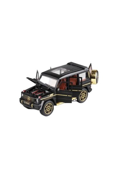 OEM Mașină mecanică metalică, model Mercedes-AMG G63, neagră, 20 cm