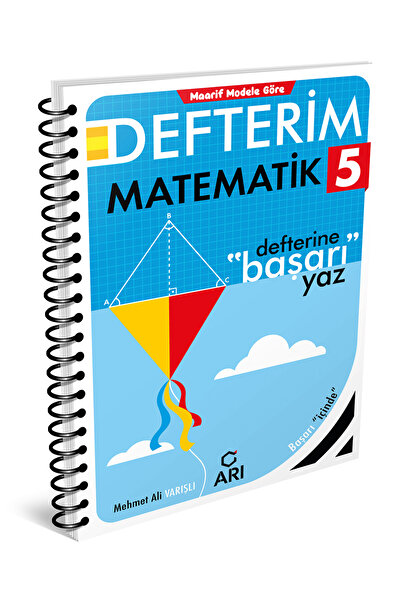 Arı Yayıncılık 2025-2026 Defterim 5. Sınıf Matematik Özet Konu Anlatımlı Etki...