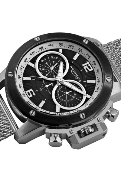 Akribos XXIV Men's Stainless Steel Analog Watch AK515SSB