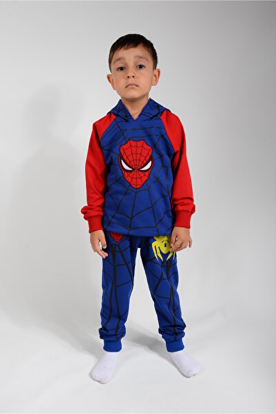 SPIDERMAN MAVİ TAM KAPANAN KOSTÜM TAKIM (KİDSPİTİRCİK)