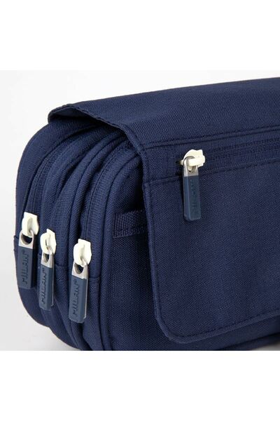 Milan School Case Serie1918 Blue 13 x 24 x 10 cm