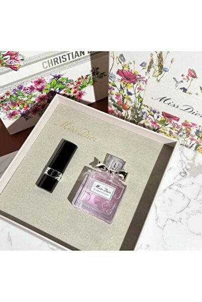 BOX بكج مس ديو ر روج مع عطر