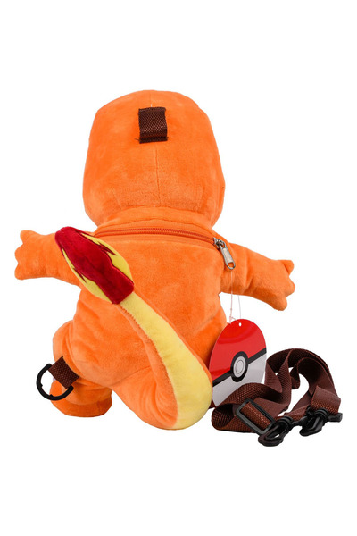 Next Plus Licensed Charmander Pokemon 35 cm Plush Backpack/Toy You Choose to Use