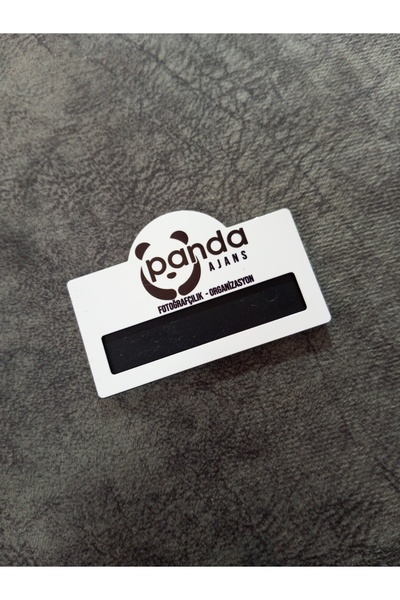 umurcraft Κάρτα ταυτότητας προσωπικού με θόλο, 10 τεμάχια με μαγνήτη (Λευκό)