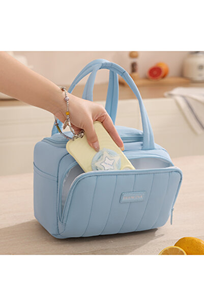 istanbulay MKW 8002 Wholesales Portable Reusable Meal Bag Pack Food Picnic Handle Cooler Bag Insulated Thermal