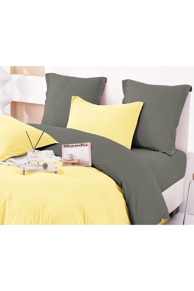 CHIRASO CHIRASO Linen, FINE THICK, TWO-COLOURED Classic Sheet 230x250cm, Duvet Cover 200x230cm, 4 Pillowcases