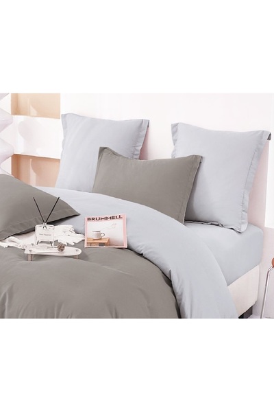 CHIRASO CHIRASO Linen, FINE THICK, TWO-COLOURED Classic Sheet 230x250cm, Duvet Cover 200x230cm, 4 Pillowcases