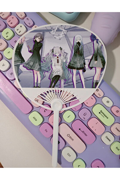 nihonwosekai Hatsune Miku Pjsekai Anime Yelpaze Çanta Boy Project Sekai Colorful