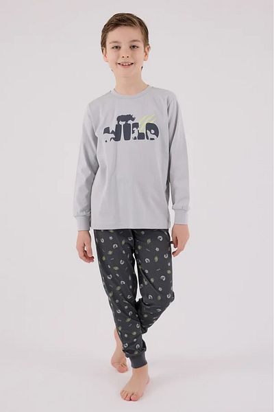 ROLY POLY 100% Cotton Boy's Long Sleeve Boy's Pajama Set