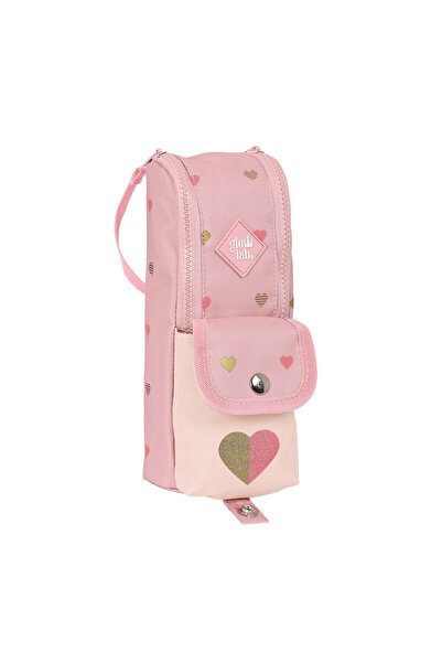 Glow Lab Geantă școlară Glow Lab Hearts Roz (6 x 21 x 6 cm)