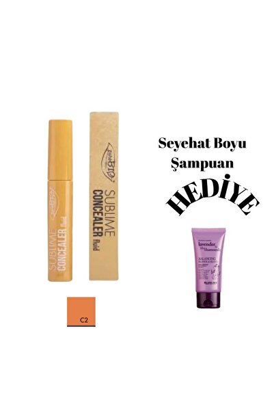 purobıocosmetics Göz Altı ve Yüzdeki koyu halkaları, lekeleri Kızarık ve koyu bölgeleri Kapatıcı Turuncu C2