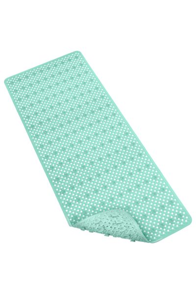FizioTab Bathtub mat, anti-slip, FizioTab®, 100x40 cm, braided type, Green
