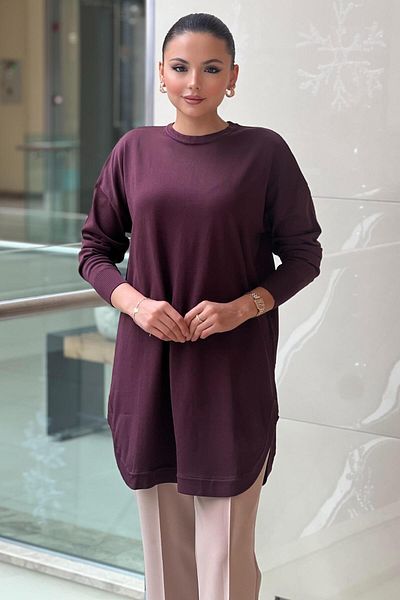 Nuss Oval Cut Mercerized Tunic