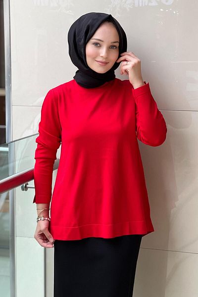 Nuss Reglan Sleeve Mercerized Tunic