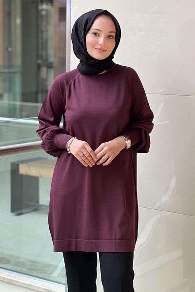 Nuss Balloon Arm Mercerized Tunic