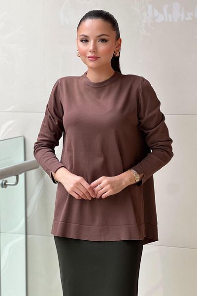 Nuss Reglan Sleeve Mercerized Tunic