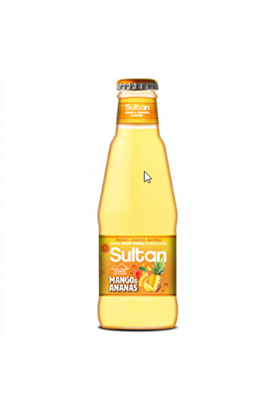 Sultan Mango-Ananaslı Maden Suyu 200 ml x 6 Adet