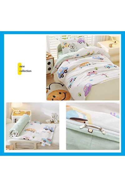 Lucmark Children's bedding set, Lucmark, 7 pieces, Cotton, Cotton filling, 135 x 60 cm,