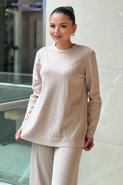 Nuss Reglan Sleeve Mercerized Tunic